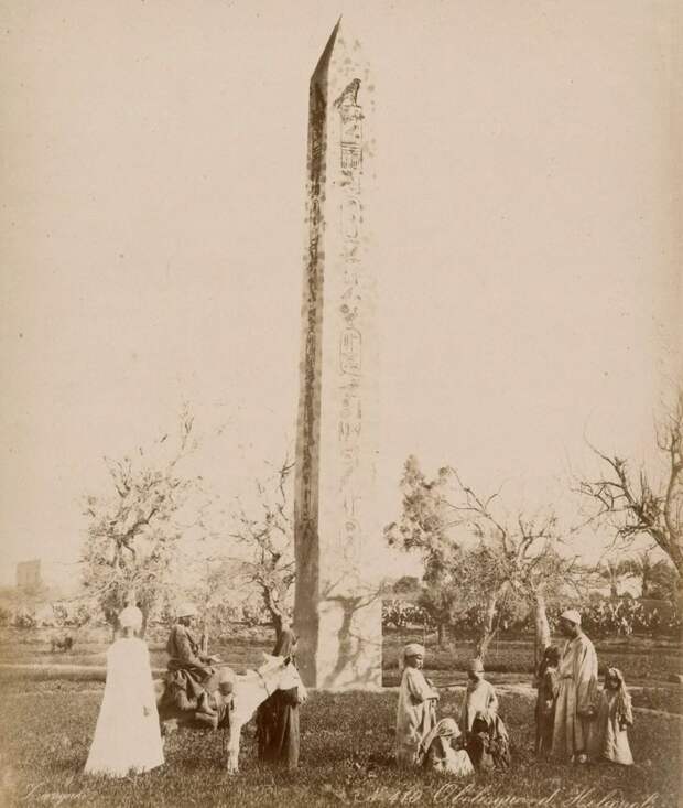 Древние чудеса Египта и его жители в 1800-х годах на фотографиях братьев Зангаки