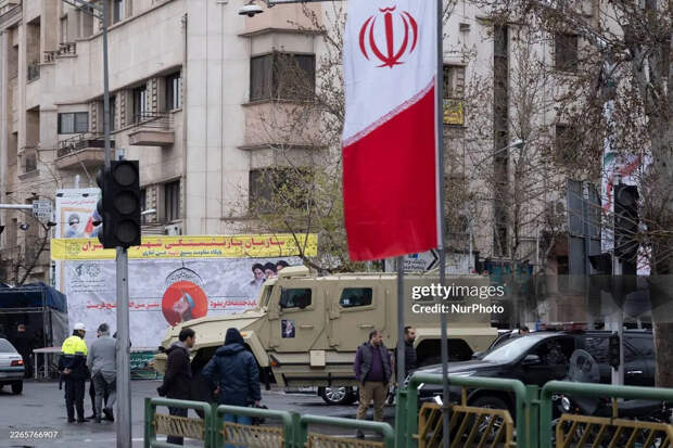 Бронеавтомобиль «Спарта» производства России заметили на улицах Тегерана