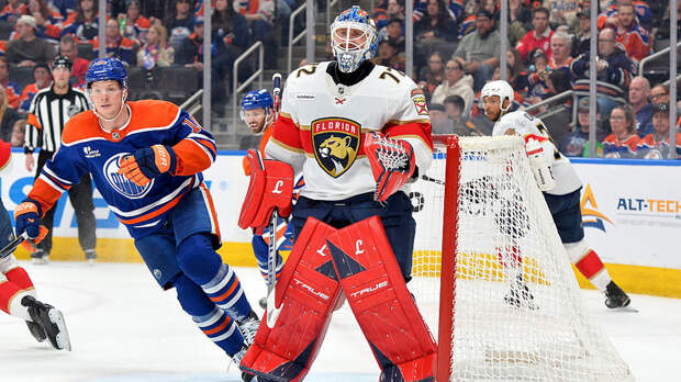 Шатаут Бобровского помог «Флориде» обыграть «Эдмонтон» в НХЛ