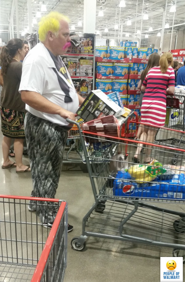 Экстравагантные покупатели Walmart walmart, люди, мода
