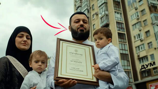 Новое чудо с жилищным сертификатом: Квартиру дали мигрантам-ваххабитам? Новое чудо с жилищным сертификатом: Квартиру дали мигрантам-ваххабитам?