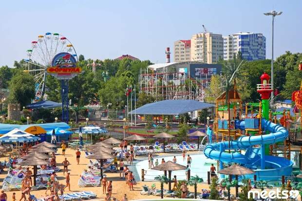 Anapa, Russia aquapark in Anapa