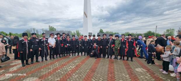 Казаки Майкопского отдела приняли участие в параде Победы в Москве