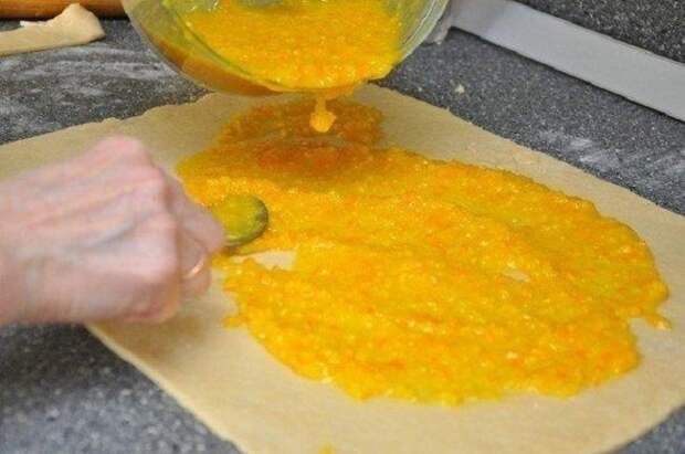 апельсиновое печенье