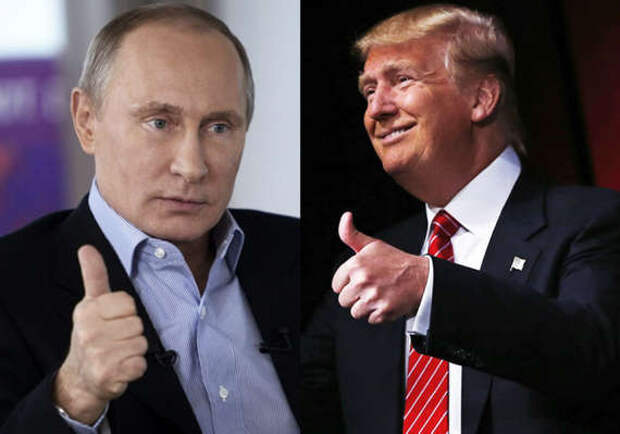 Дональд Трамп и Владимир Путин