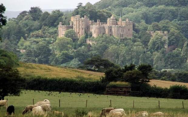 Данстерский замок - Англия архитектура, замки, история, красота