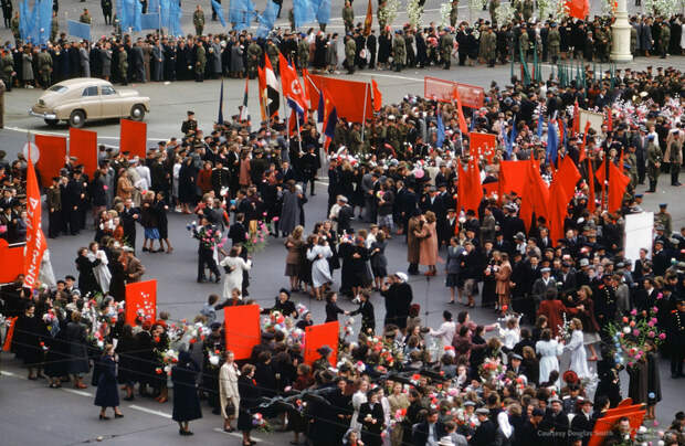 Социалистический праздник на Манежной площади