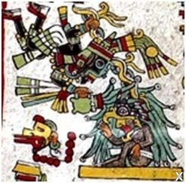 Кодекс Zouche-Nuttall (фрагмент)