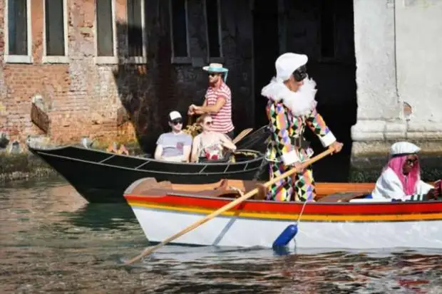 Традиционная историческая регата в Венеции