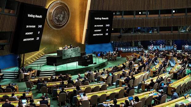 СБ ООН призвали пересмотреть положительно решение о принятии Палестины в ООН