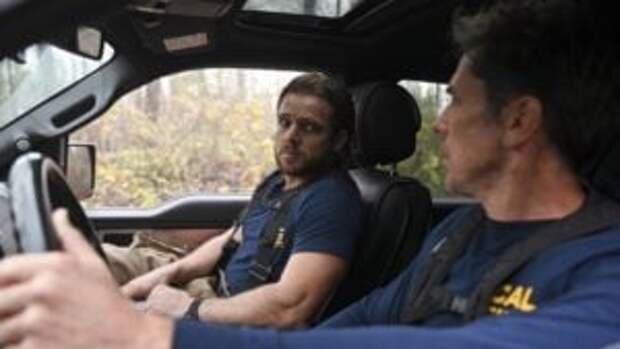 Max Thieriot as Bode Leone and Michael Trucco as Luke Leone