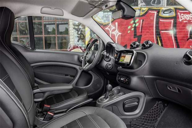 Электрические Smart прибыли в Великобританию smart, авто, электрические автомобили