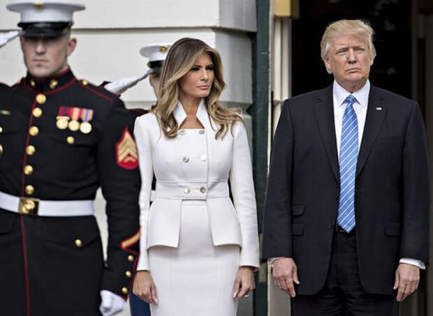 Меланья Трамп и Дональд Трамп Меланья Трамп и Дональд Трамп