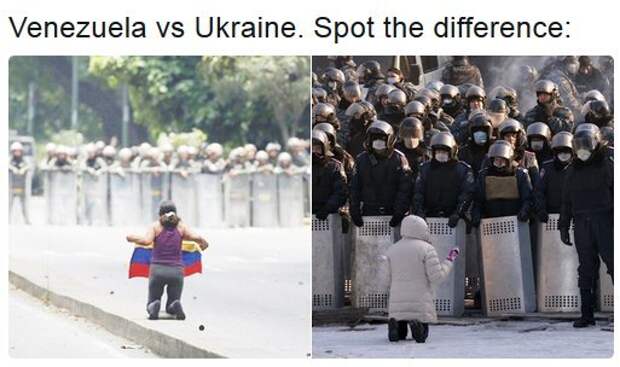 Забавные сходства Украина и Венесуэла Украина, Венесуэла, сходство, длиннопост