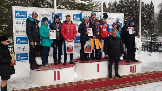 Команда  УВД по СЗАО заняла призовые места в соревнованиях по лыжным гонкам