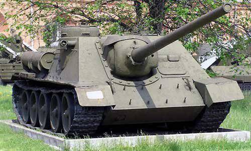 Су-100 в игре и в жизни