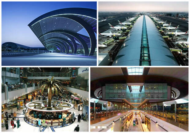 Международный аэропорт Дубая (Dubai International Airport), Дубай, ОАЭ архитектура, аэропорты, красота, особенности