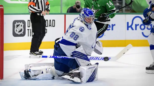 Василевский установил рекорд «Тампы» по серии шатаутов