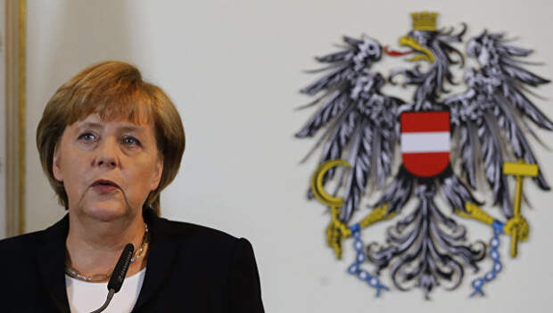 Канцлер Германии Ангела Меркель во время официального визита в Вену. Архивное фото