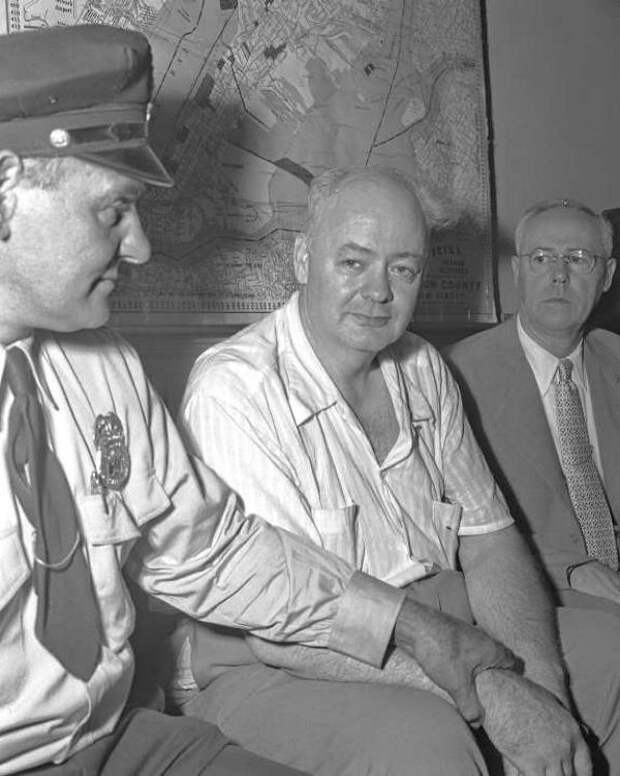 Роджерс после ареста в 1953 году