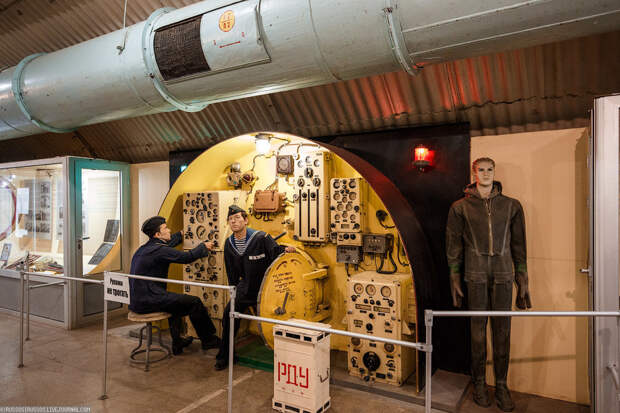 Российская подземная база подводных лодок в Балаклаве