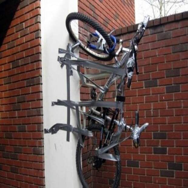Парковка и хранение велосипеда.