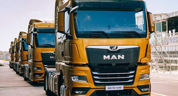 За полгода в России было продано около 2 тысяч грузовиков MAN