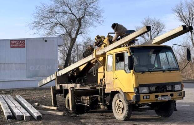 В Астрахани приступили к модернизации уличного освещения на окраине
