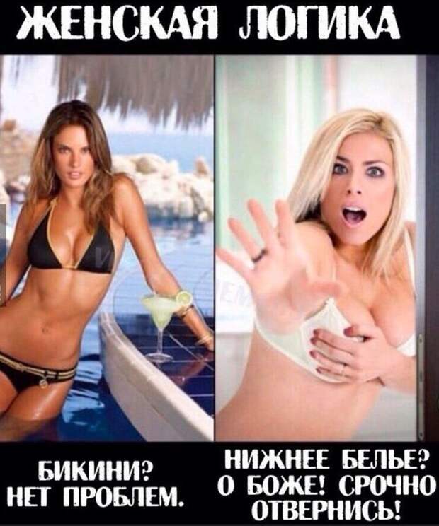 Старо, как мир женская логика, смешно, типичная девушка, фото