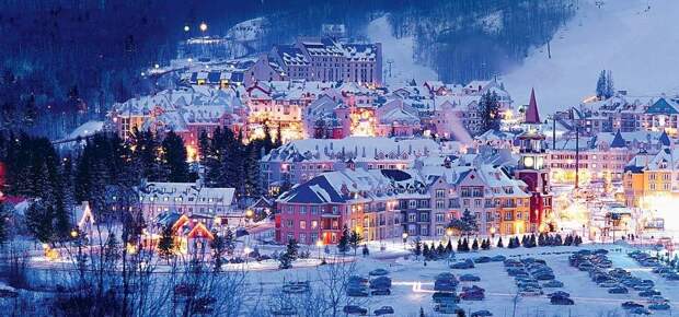 Fairmont Tremblant горы, отели, природа, путешествия