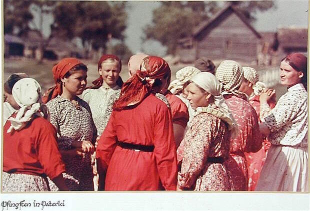 Немецкие фотографии русской деревни 1942-1943 гг. Фотограф Асимус Реммер война, классики фотографии, россия