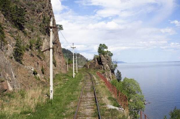 Избранные пейзажи Кругобайкальской железной дороги