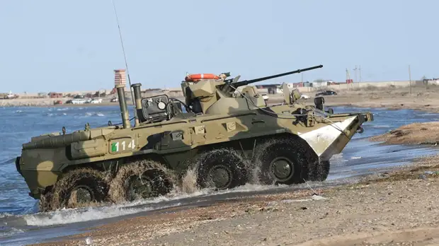 Морпехи Черноморского флота начали тренировки ко Дню ВМФ