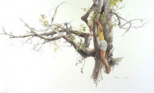 акварели художника Carolyn Blish-15
