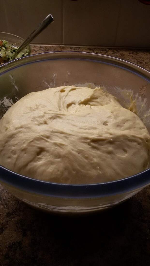 Пирог из дрожжевого теста с лососем и шпинатом Кулинария, Моё, Длиннопост, Фотография, Пирог, Выпечка, Рецепт