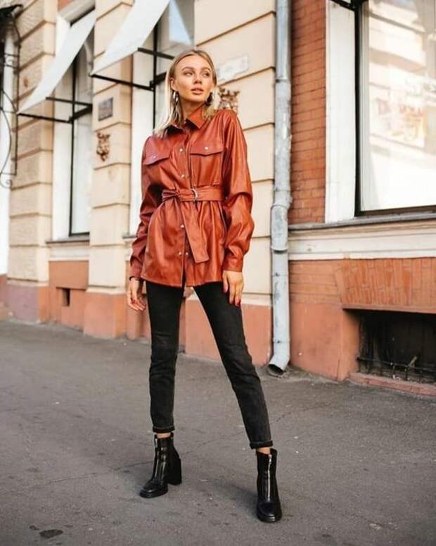 Стильные образы с джинсами 2020