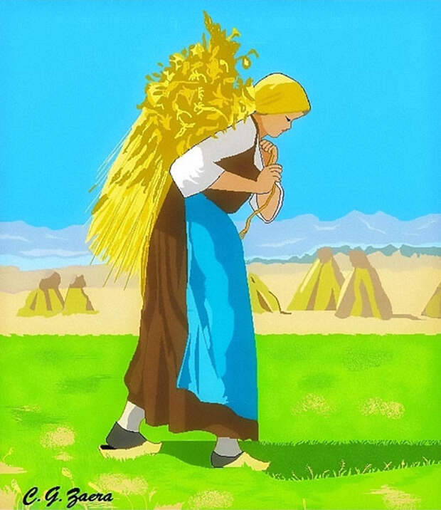 Детализированные картины в MS Paint от 91-летней испанки