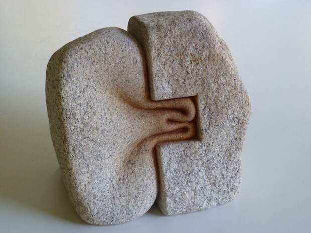 Испанец научился мять камни для создания скульптур искусство, камни, мастерство, необычно