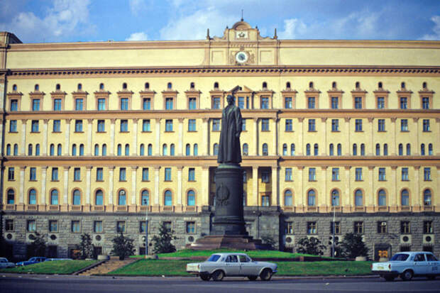 Памятник Дзержинскому, с Лубянки - в Рязань