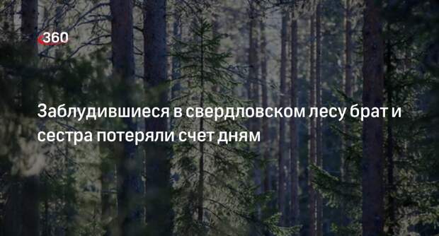 Ura.ru: потерявшиеся в свердловском лесу дети молились, потеряв счет дням