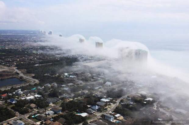 Небесное цунами в США (6 фото)