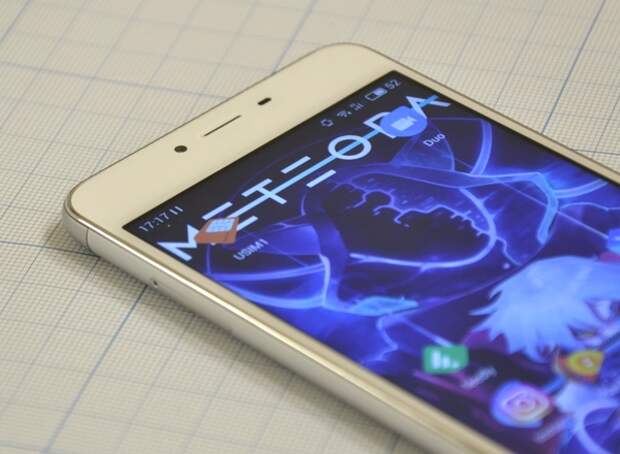 Экран Meizu M3s mini синит