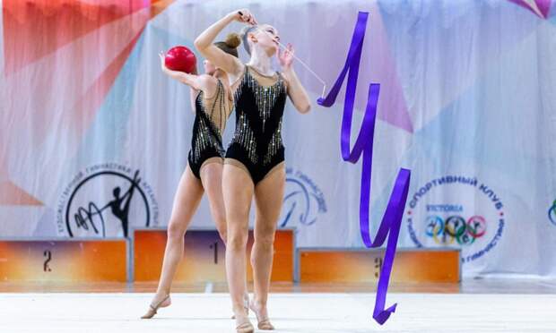 В Архангельске прошли областные соревнования по художественной гимнастике