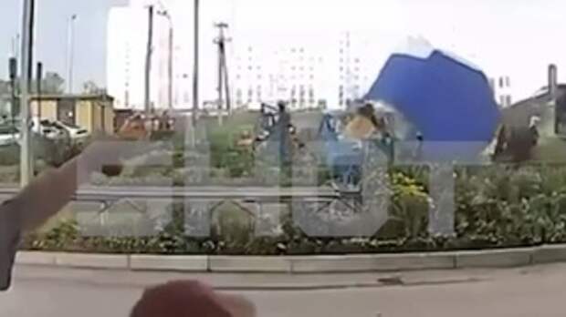 Место происшествия / Фото: кадр из видео Shot