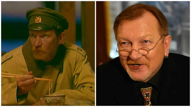 Виктор Бычков — егерь Кузьмич 20 лет спустя, актеры, до и после, комедия, фото