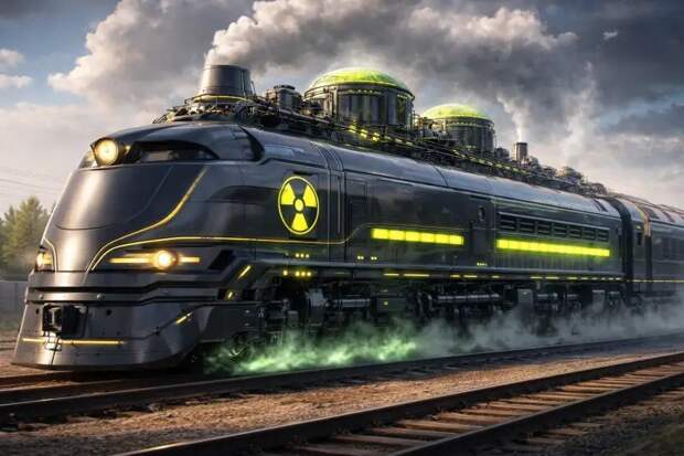 В РФ начали работать над проектом атомного локомотива