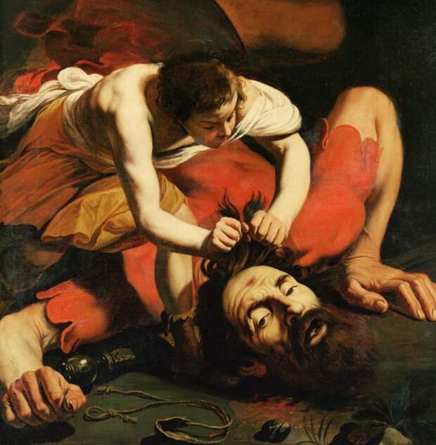 Давид с главой Голиафа (1610) Караваджо