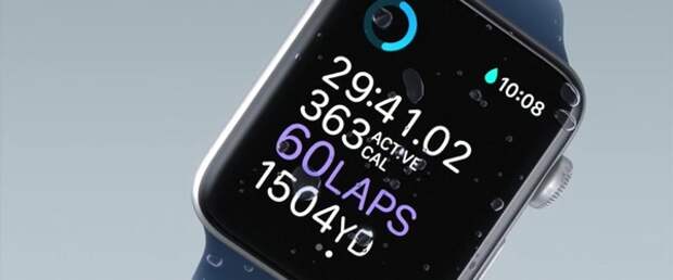 Приложение для пловцов на Apple Watch Series 2