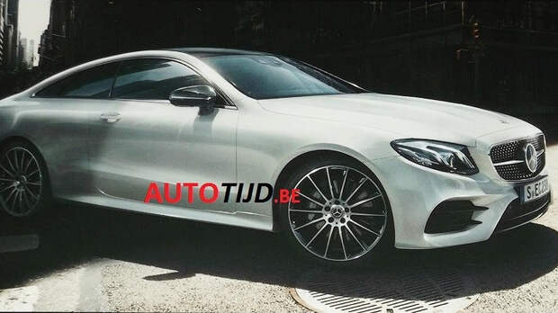 Изображения нового купе Mercedes-Benz E-Class выложили в Сеть