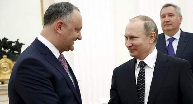 Путин и Додон